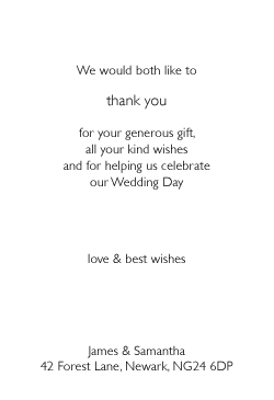 wording thank you message2